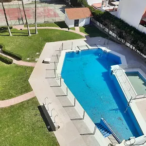 Flat Studio 150m From The Beach With Pool Apartamento